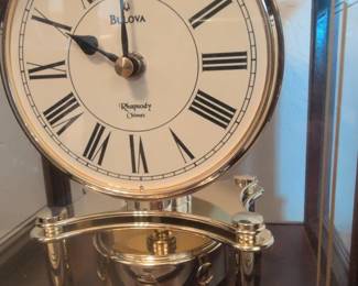 Bulova Rhapsody Chimes Mantel Clock second image