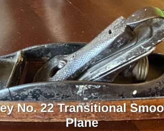 Stanley No. Transitional Smoothing Plane