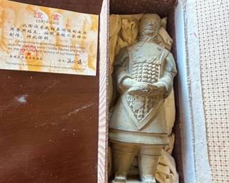 Terracotta Army Soldier Replica with Certificate