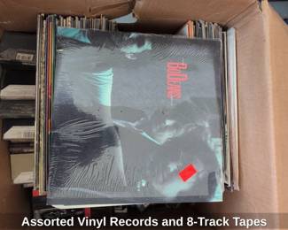 Assorted Vinyl Records and Track Tapes fifth image
