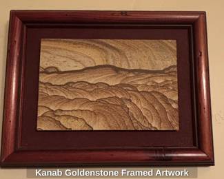Kanab Goldenstone Framed Artwork second image
