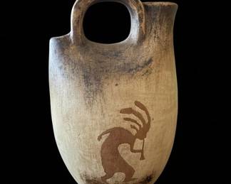 Kokopelli Wedding Vase