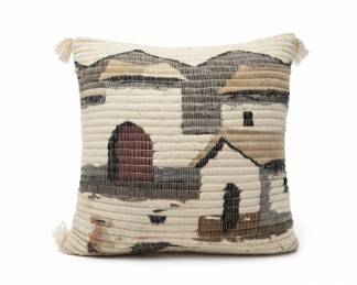 Peruvian Wool Landscape Pillow