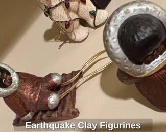 Earthquake Clay Figurines third image