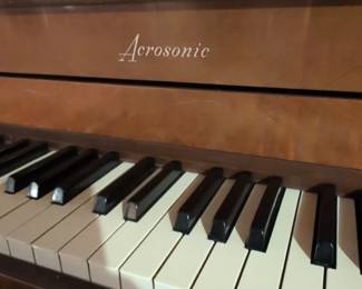 Acrosonic by Baldwin Spinet Piano with Bench second image
