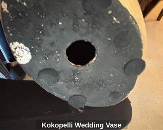 Kokopelli Wedding Vase fourth image