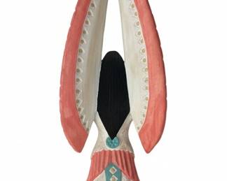 Native American Woman Spirit of the Plains Sculpture by Austin Sculptures Acoma Series second image