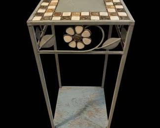 Neille Olson KNF Designs Bella Bloom Mosaic Plant Stand