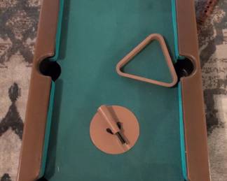 Vintage Pivot Pool Table Game
