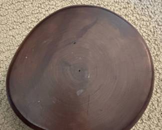 Handcrafted Walnut Wood Plate or Charger