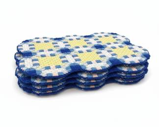 Plastic Canvas Coasters Set