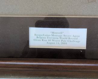 Maxwell Belgian Tervuren Dog Pastel Drawing second image