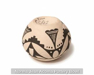 Norma Jean Acoma Pottery Bowl fourth image