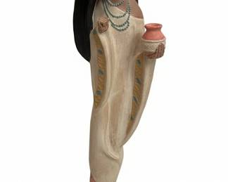 Austin Prod. Inc. Native American Woman Figurine The Gatherer