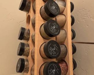 M. Kamenstein Spice Rack with Assorted Spices