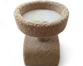 Plush Cat Condo with Elevated Bed