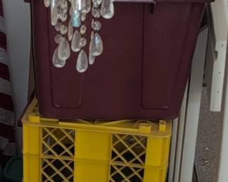 Crystal Beaded Chandelier