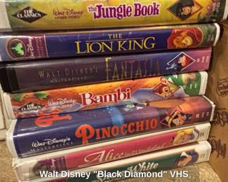 Walt Disney Black Diamond VHS Collection