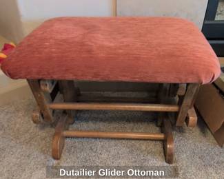 Dutailier Glider Ottoman