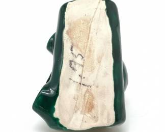 Ceramic Squirrel Planter with Faux Flowers third image