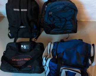 Assorted Backpacks and Duffel Bag Set