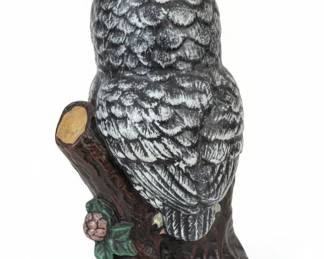 Vintage Ceramic Owl Figurine  Byron Mold second image