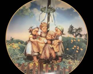 Hummel May Day Dance Collector Plate by Danbury Mint