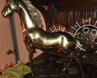 MCM Brass Horse. $600.