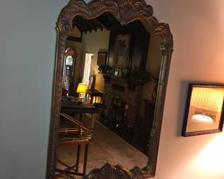 Classy large beveled 150.00 wall mirror 