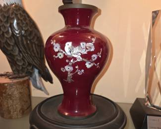 Asian design applied to vase $15