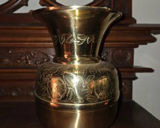 Solid Brass Spittoon $60