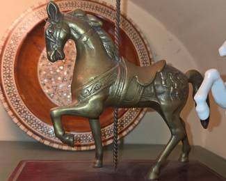 Brass Carousel Horse $50.00