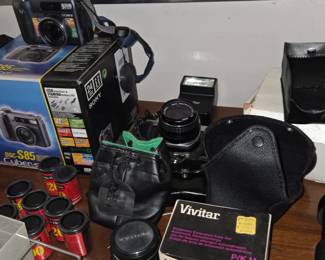 Cameras and assessories