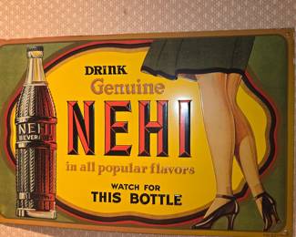 Tin Negi soda sign $10..00