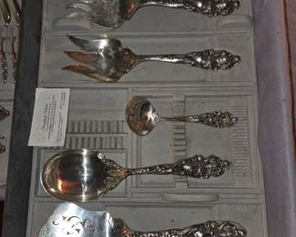 Reed & Barton, Love Disarmed 57 pieces