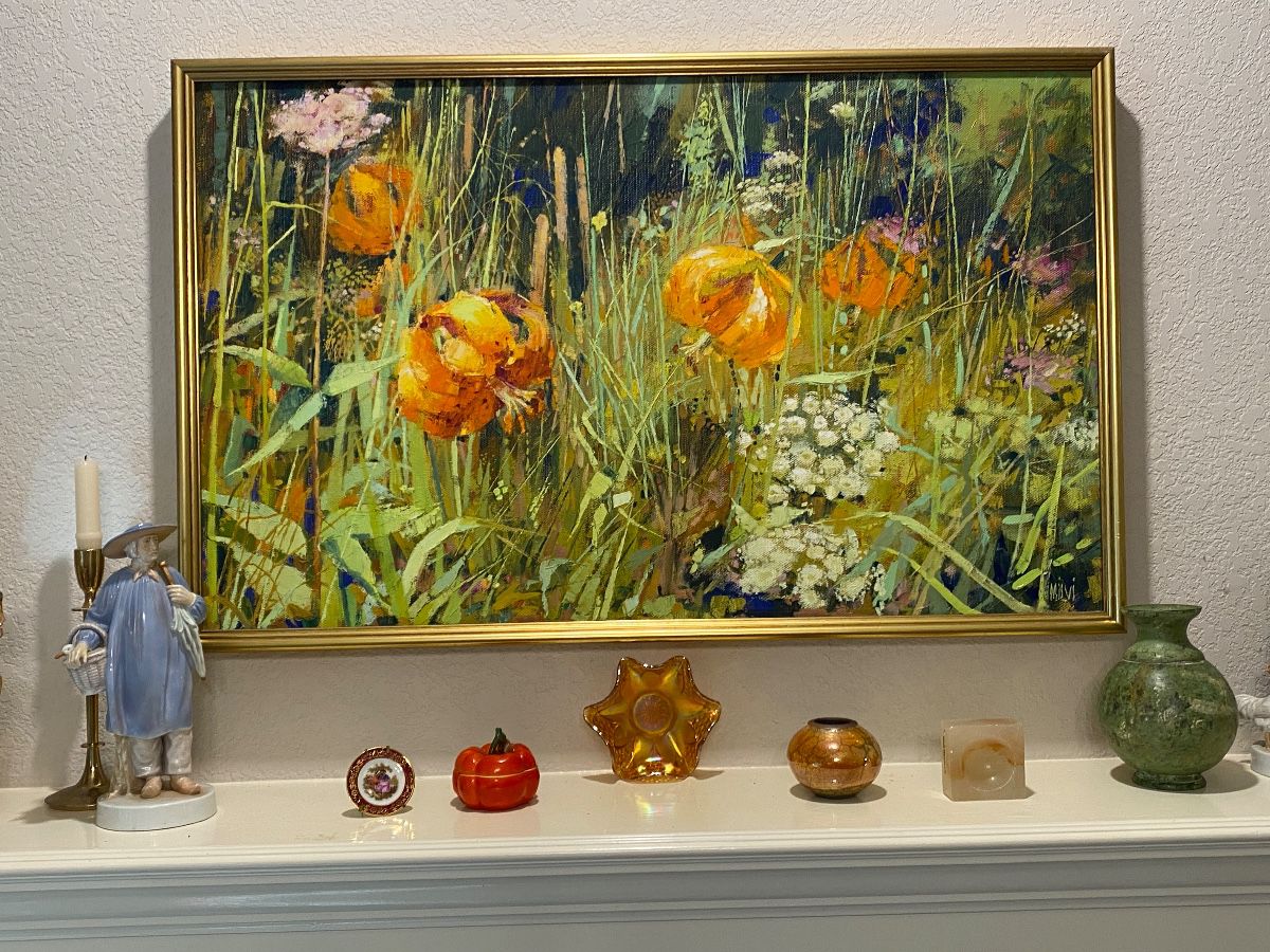 Original oil on canvas by Milvi  Wheeler 