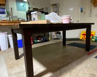 Shoshugibon finish dining table