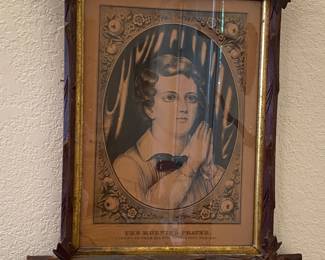 Antique morning, prayer, beautiful!