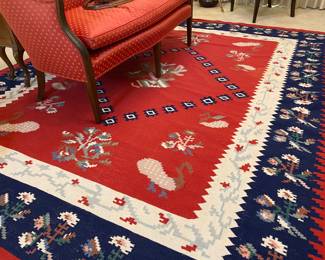 Fresh from Deep Eddy fresh beautiful dhurrie rug