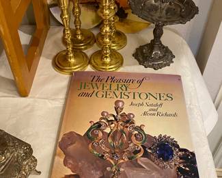 Baldwin candlesticks, Japanese porcelain plates