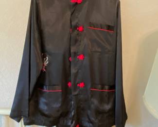 Vintage silk pajamas set