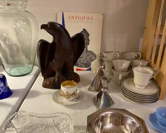 Ironwood eagle, Vintage servingware