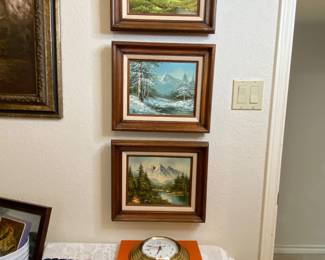 Original oil paintings