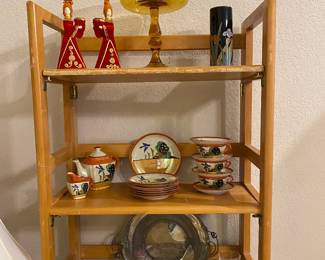 Japanese luster ware, 1920’s porcelain serving set