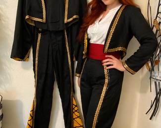 Vintage Spanish inspired Matador outfit made by Dolly