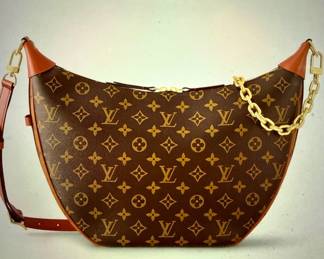 LV LARGE LOOP TOTE with zipper insert