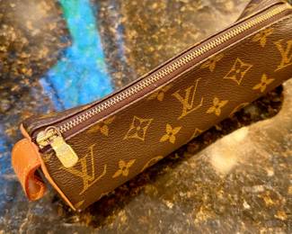 LV pen and pencil case