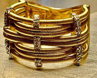 Roberto Coin diamond stretch ring