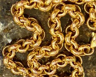 Massive GOLD NECKLACE