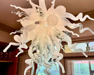 Large MURANO chandelier